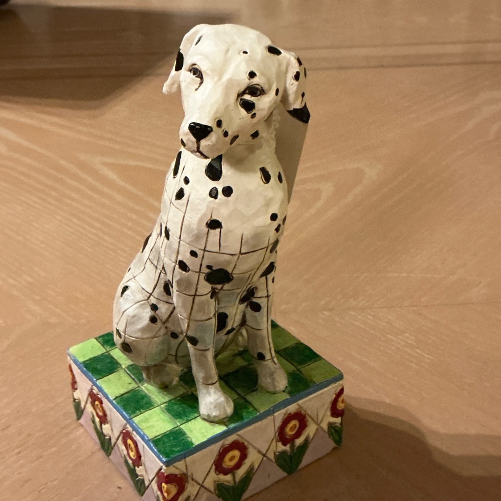 Jim Shore Black and White Dalmatian Figurine